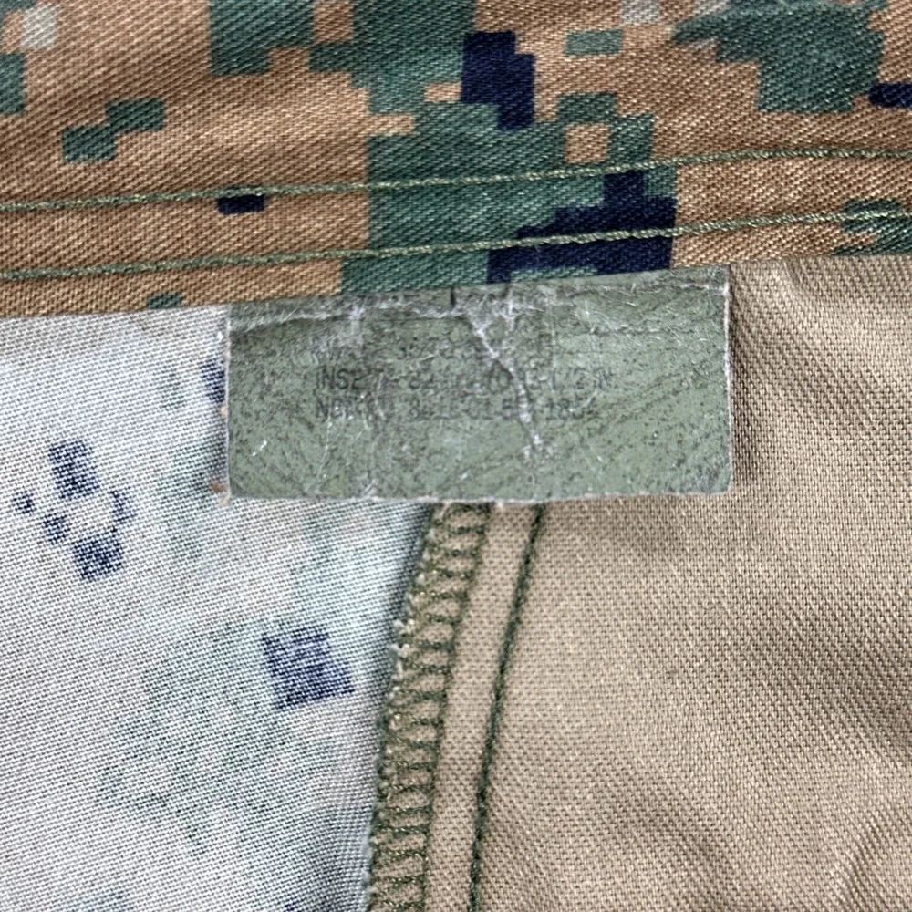 Bethel Industries USMC Woodland MARPAT Camo Trousers Men 34x35 Tactical MCCUU